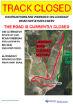 Track closed june 8